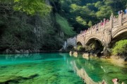 秦岭桥上，积分相映成趣