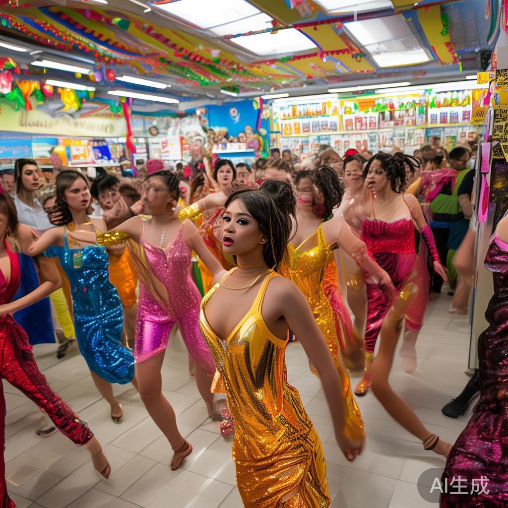 体彩店舞动获客新思路,用舞蹈吸引眼球,让彩票销售更火爆! - 快讯网 - 分享生活资讯热点话题综合门户网www.yuanshuma.com