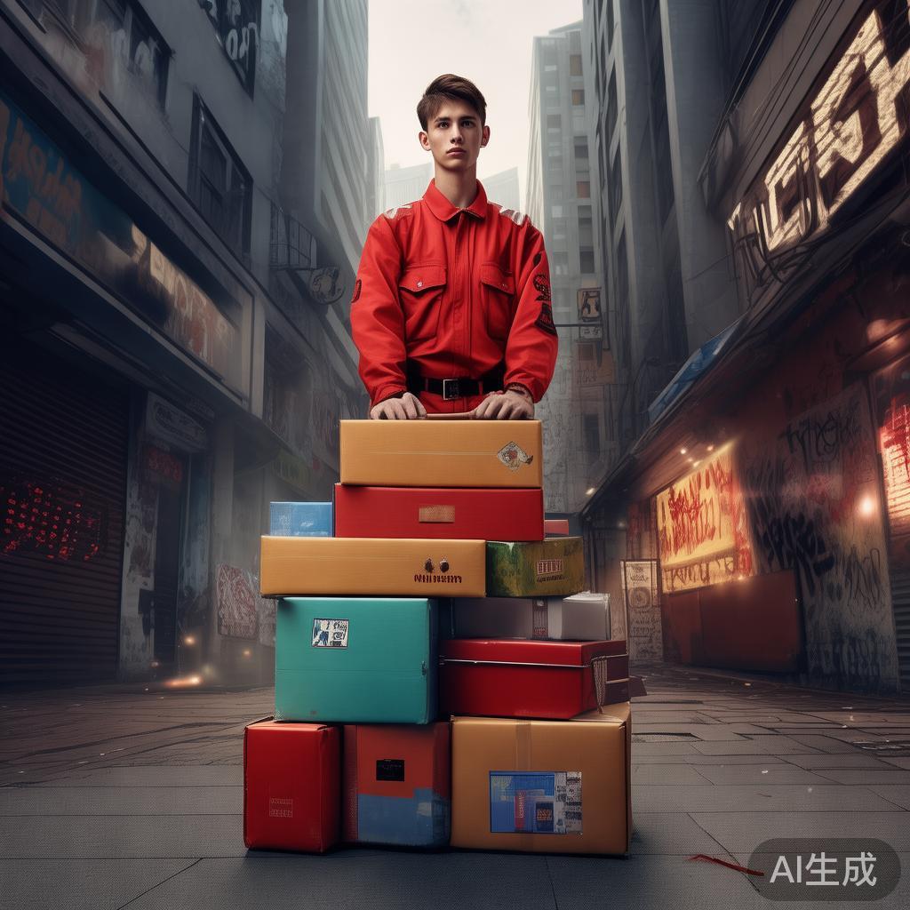 快递小哥，快递包裹的守护者 - 快讯网 - 分享生活资讯热点话题综合门户网www.yuanshuma.com