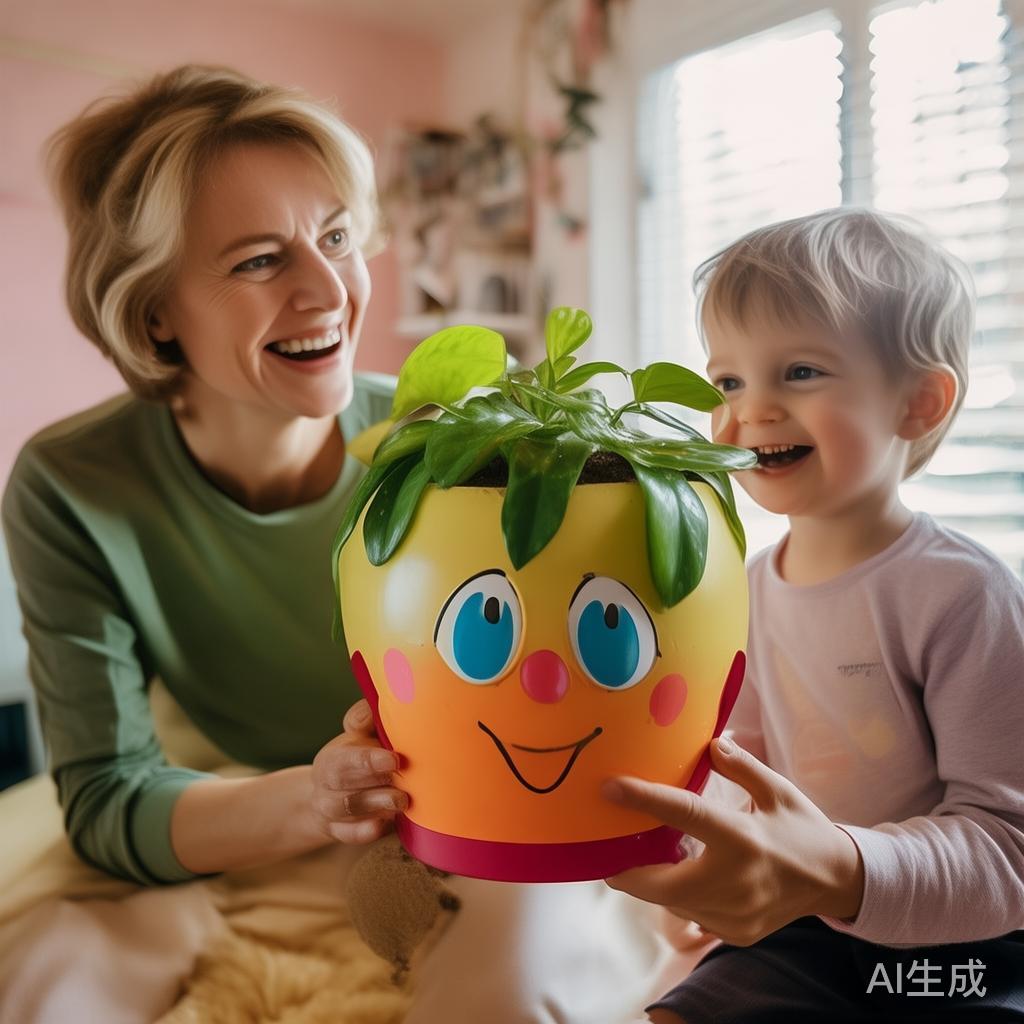 温馨时光,为孩子开启快乐微笑盆栽 - 快讯网 - 分享生活资讯热点话题综合门户网www.yuanshuma.com